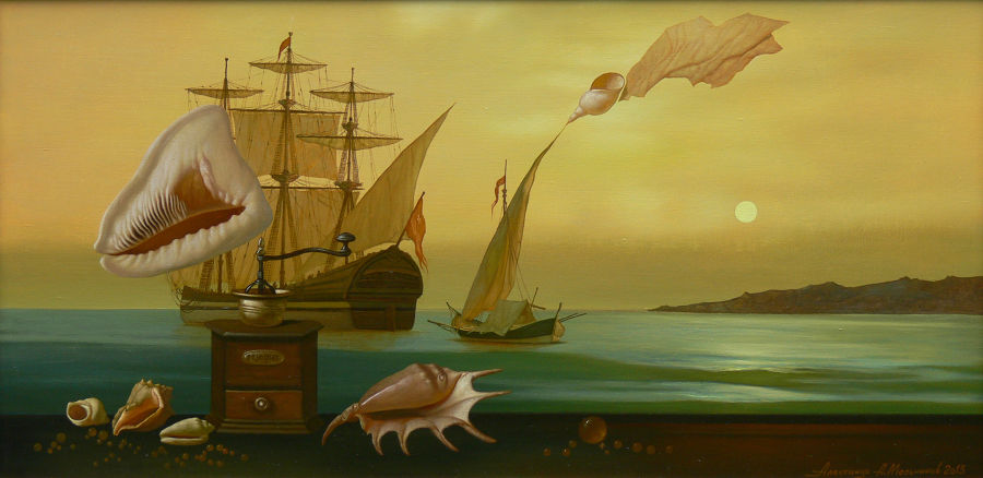 Romanticism Oil painting Painting 1 by Alexsandr Melnykov