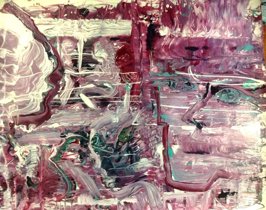 абстракция масло живопись Intrigue от Aydan Ugur Unal