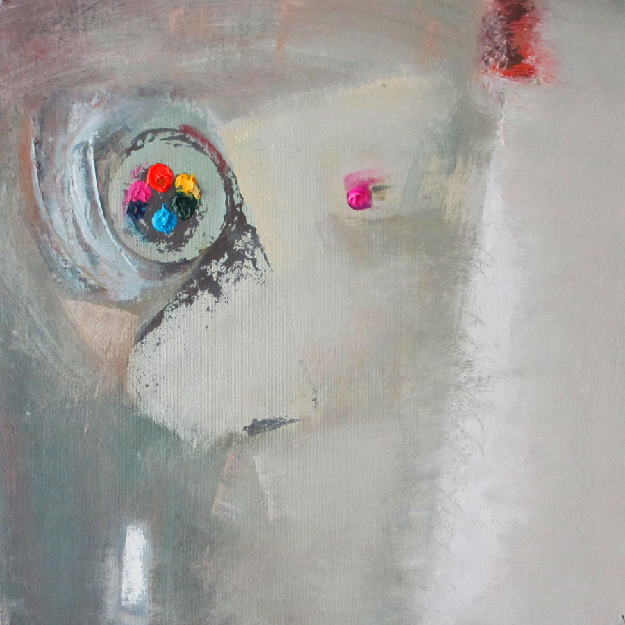 абстракция масло живопись Ironic Self-Portrait от Tensil