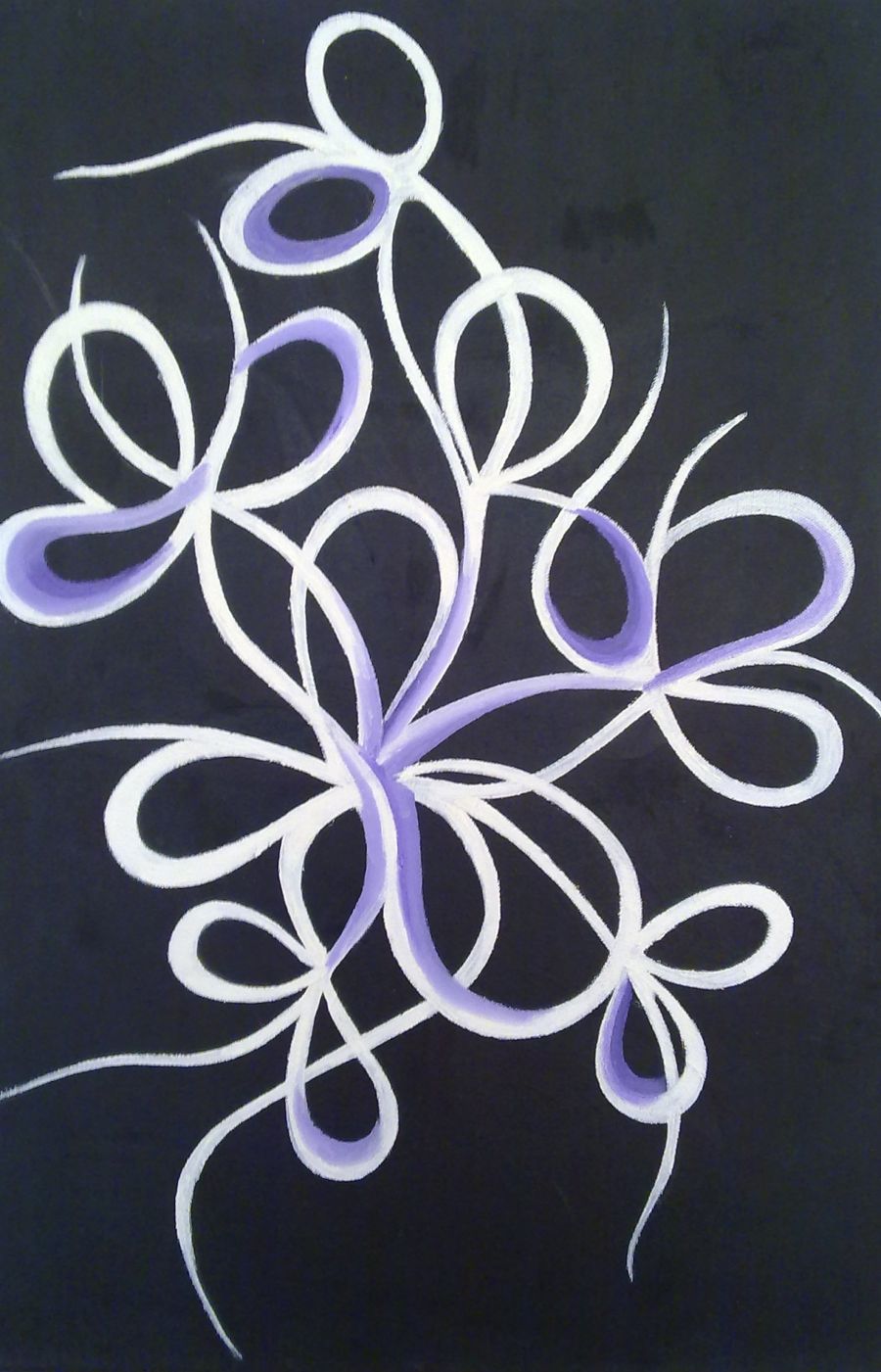 абстракция масло живопись Tying the Knot от Uma Aslam