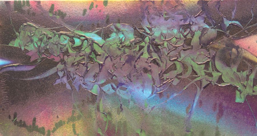 абстракция аэрозольная краска живопись Underground от Denysenko Maksym