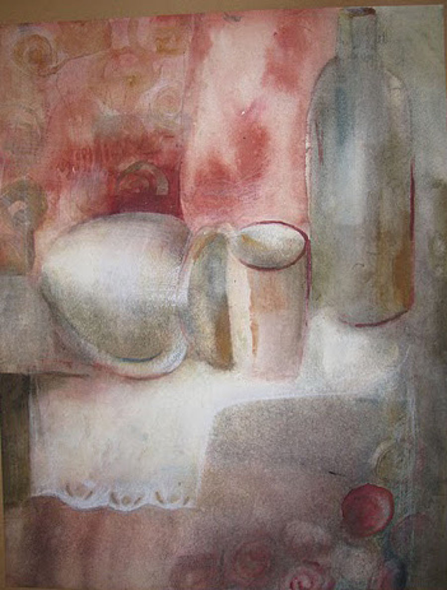 Метафора акварель живопись Still Life 4 от Alina Petkun